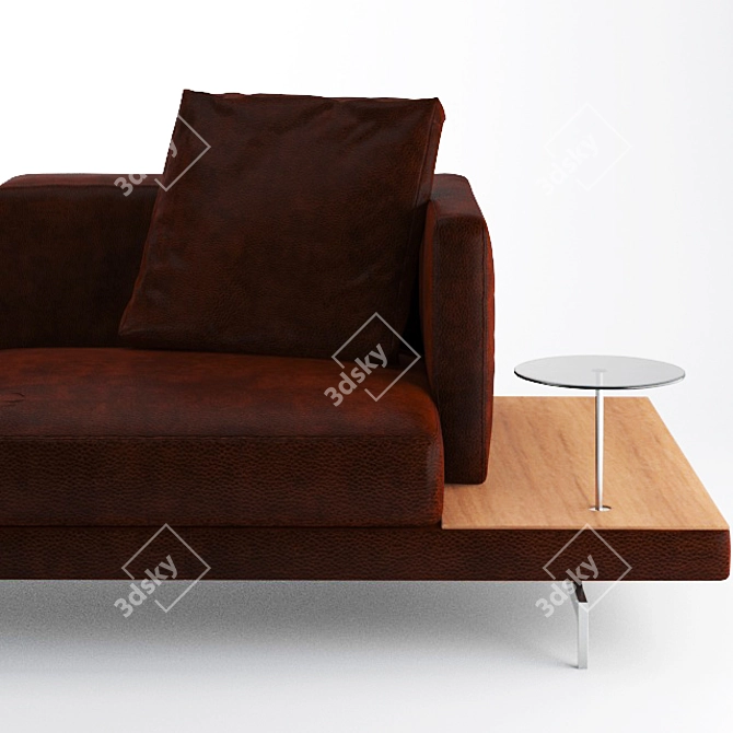 Bebitalia Dock: Sleek and Stylish Sofa 3D model image 2