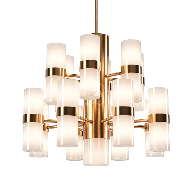 Smania Marcel Pendant Chandelier 3D model image 1