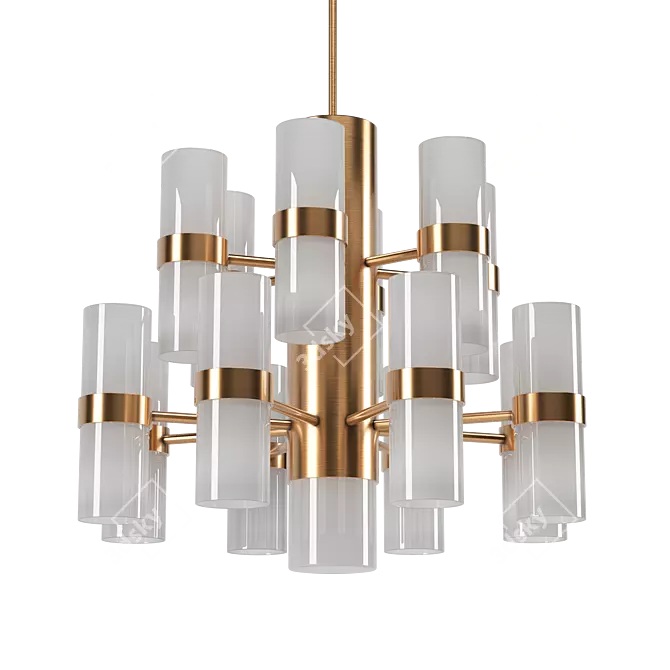 Smania Marcel Pendant Chandelier 3D model image 2