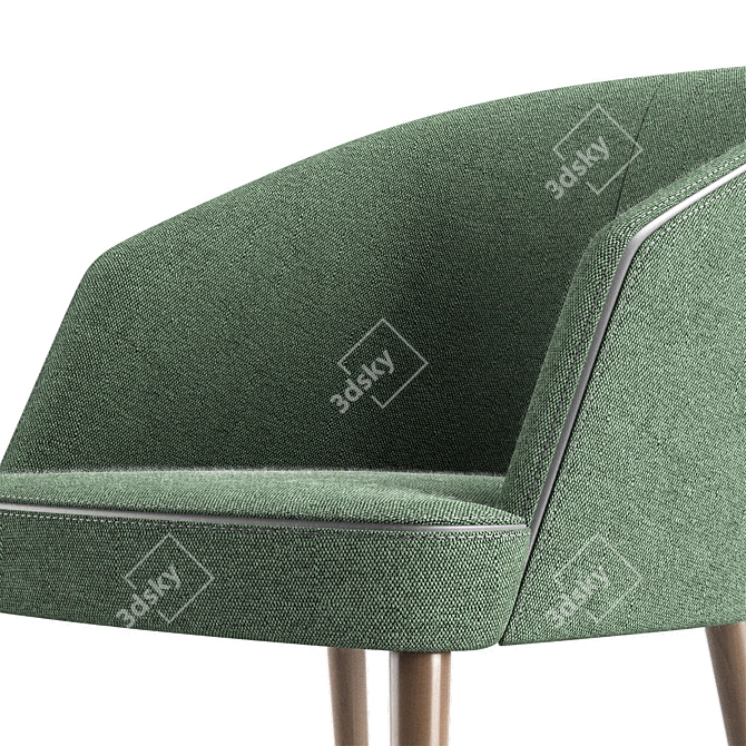 Pace: Stylish and Compact Chair 3D model image 4