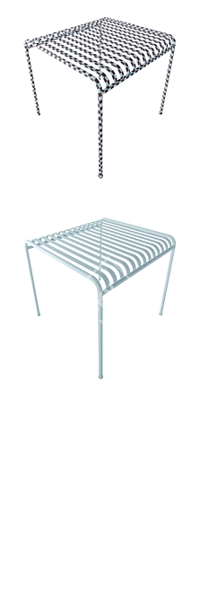 Palissade Table Stool: Sleek and Versatile 3D model image 9