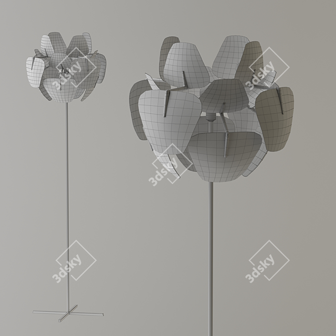 Elegant Illumination: Luceplan Hope Floor 3D model image 2