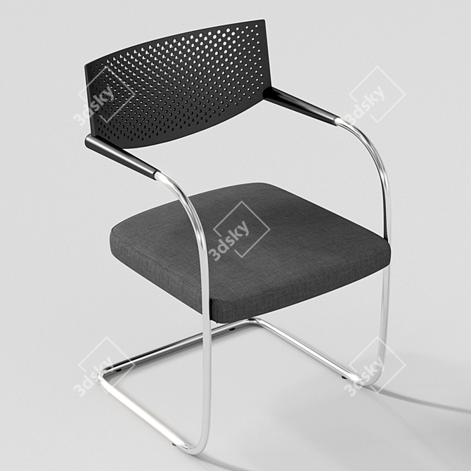 Modular Office Furniture Set 3D model image 5