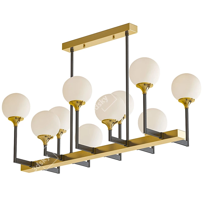 Modern Chandelier Collection 48 3D model image 2
