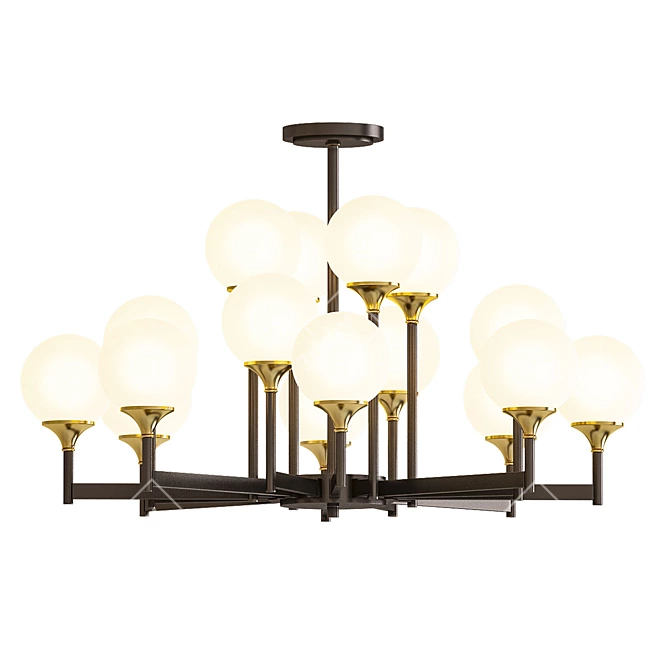 Modern Chandelier Collection 3D model image 4