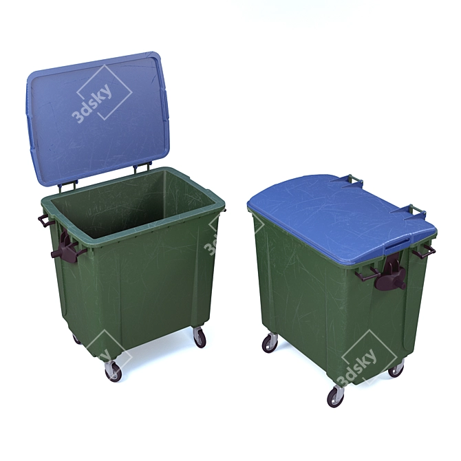 Versatile 2016 Container 3D model image 2