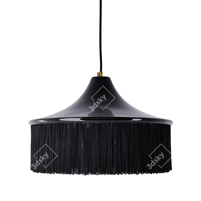 Fringe Suspension, Artistic Elegance 3D model image 3