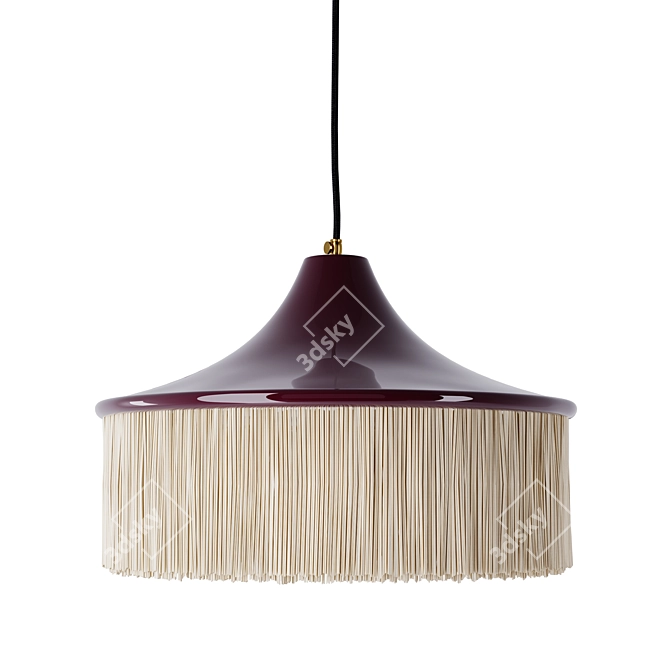 Fringe Suspension, Artistic Elegance 3D model image 4