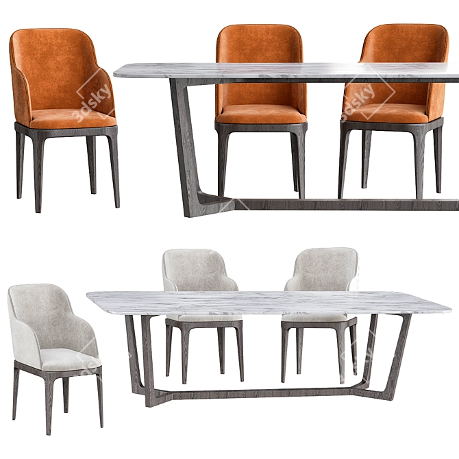Luxury meets functionality: Poliform Concorde 3D model image 1