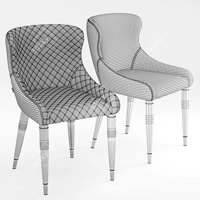 Deephouse Cindy Chair - Sleek and Stylish 3D model image 4