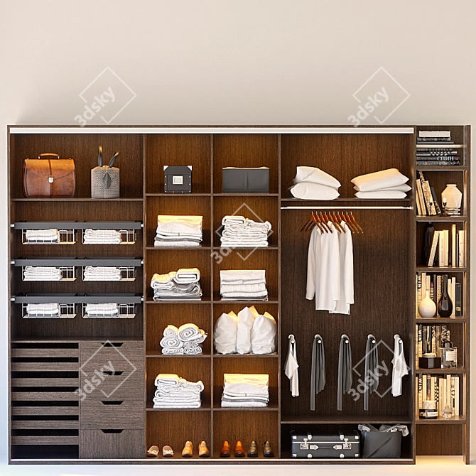 Versatile Closet Solution 3D model image 2