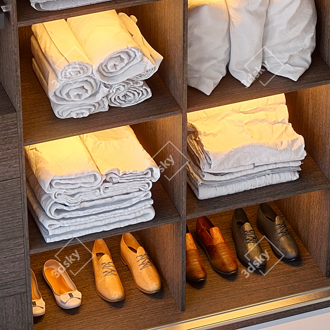 Versatile Closet Solution 3D model image 4