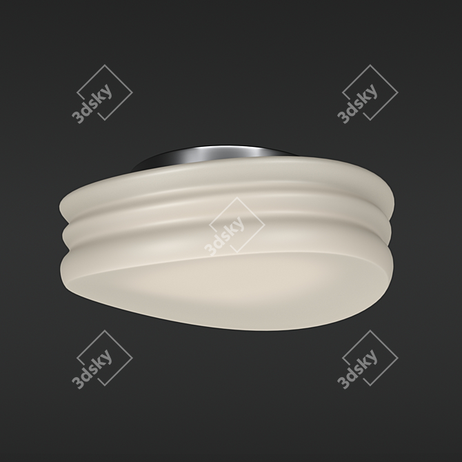 Mediterraneo 3624 Om Glass Ceiling Lamp 3D model image 1