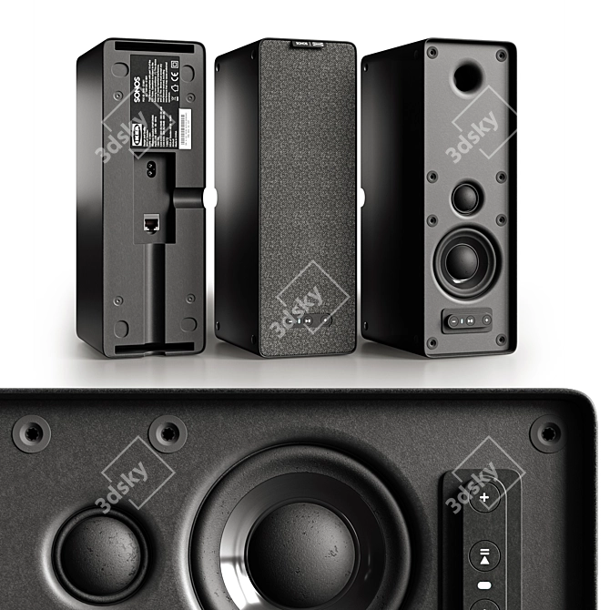 IKEA Symfonisk Bookshelf Speaker | Compact Design, Powerful Sound 3D model image 6