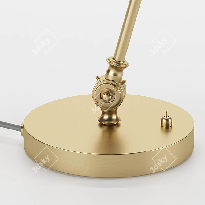 Zara Home Modern Desk Lamp 3D model image 3