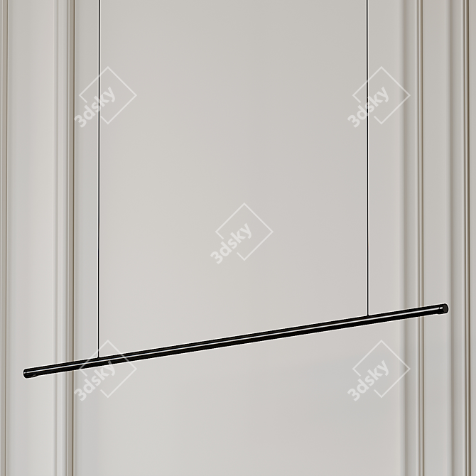 Sleek Illumination: w181 Linier 3D model image 1