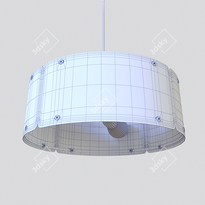 Industrial Bentley Pendant Light 3D model image 3