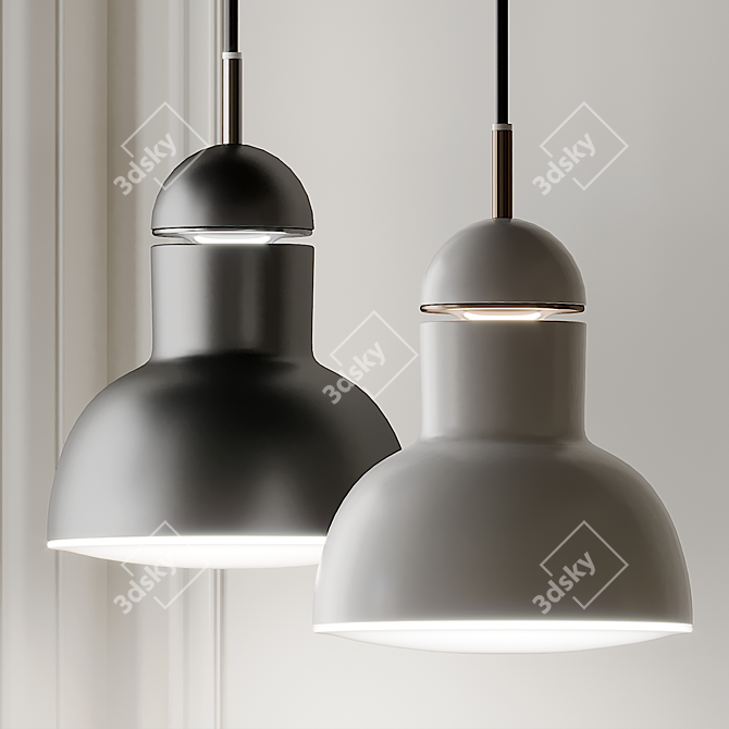 Modern Ceiling Light: Anglepoise Type 75 Maxi 3D model image 1