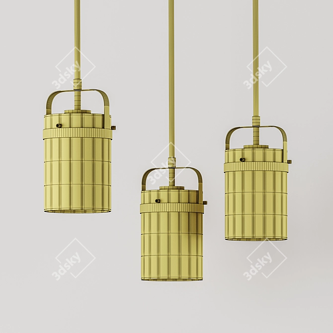 Tilda Pendant Lamp by Lampatron 3D model image 2