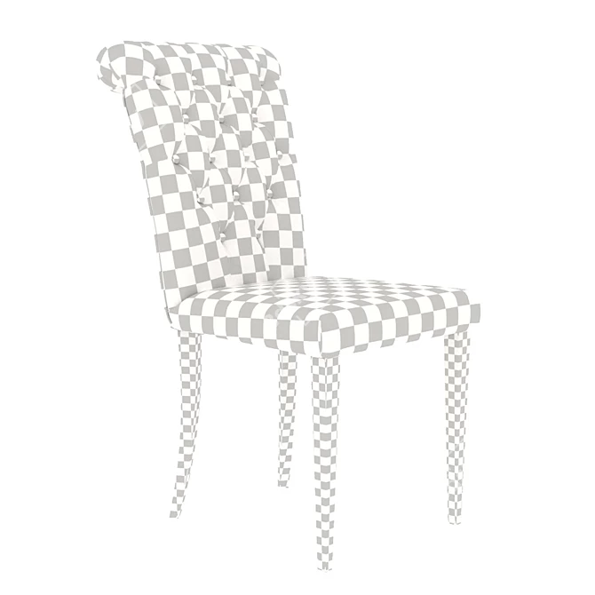 Timeless Comfort: Classic Chair 3D model image 3