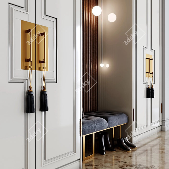 Customizable Furniture Set-1: Elegant Design, High-Quality Build 3D model image 2