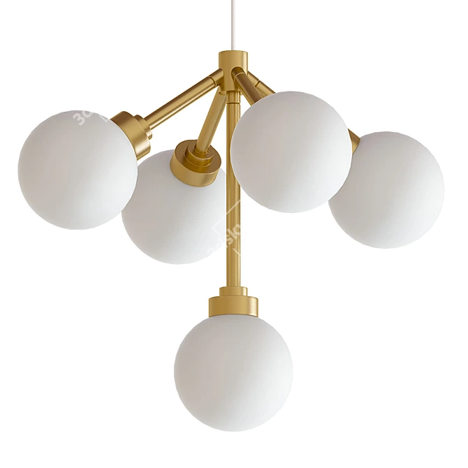 Modern Chandelier Collection 3D model image 2
