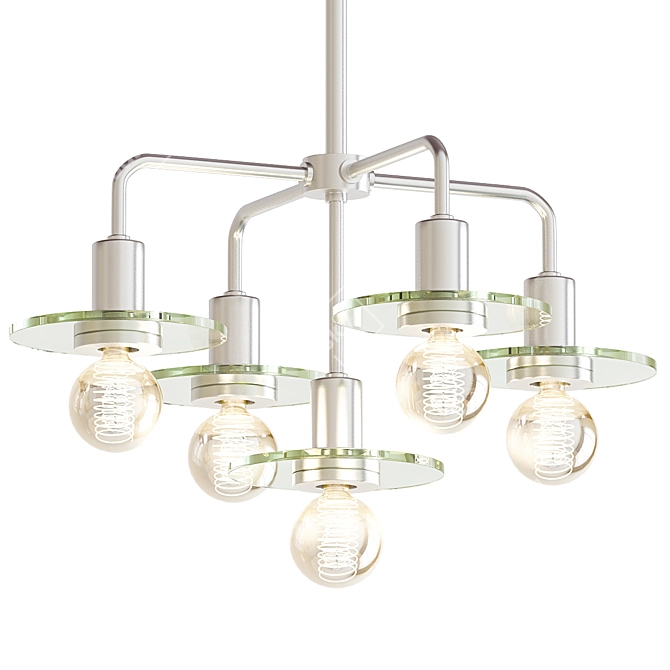 Modern Chandelier Collection 3D model image 3