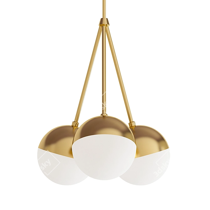Modern Chandelier Collection 3D model image 4