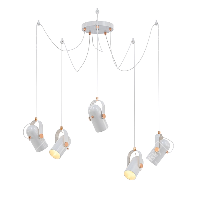 Title: Modern Chandelier Collection 3D model image 3