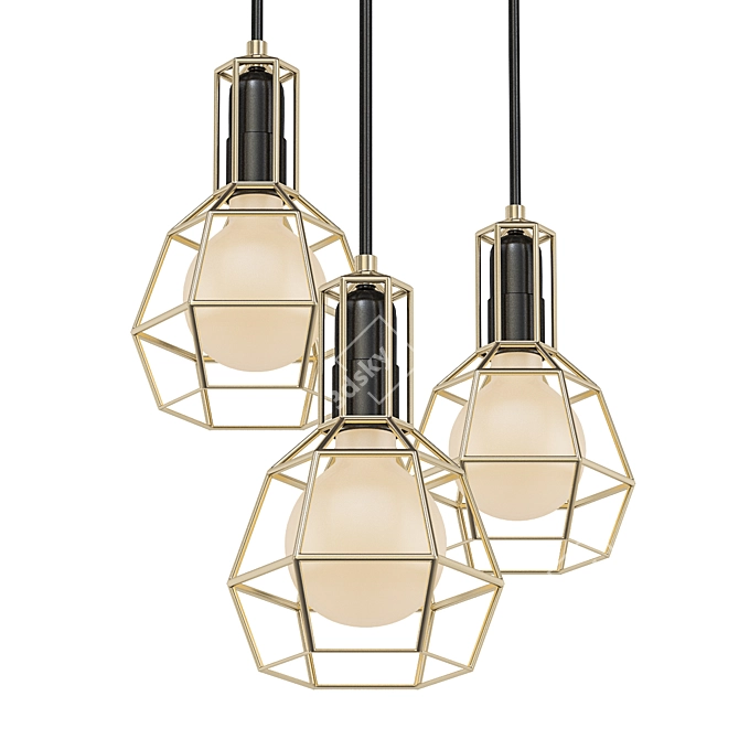 Title: Modern Chandelier Collection 3D model image 5