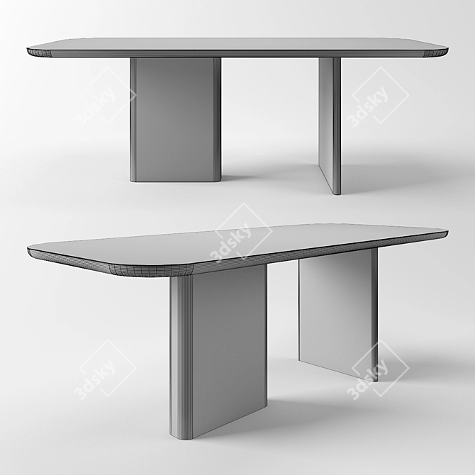 SURF Collection: Handcrafted Ivan Chudov Table 3D model image 2