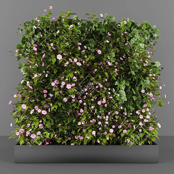 Polys Verts Vertical Garden: 078 3D model image 4