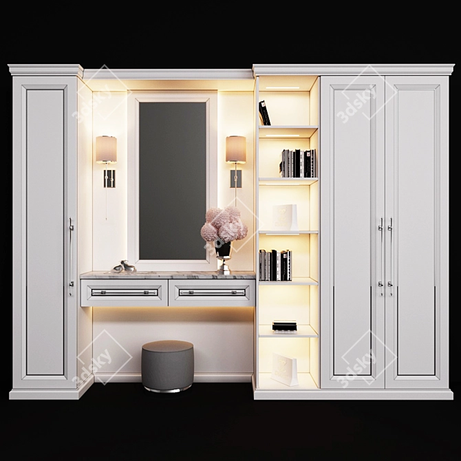 Roomy Closet for Your Space 3D model image 1