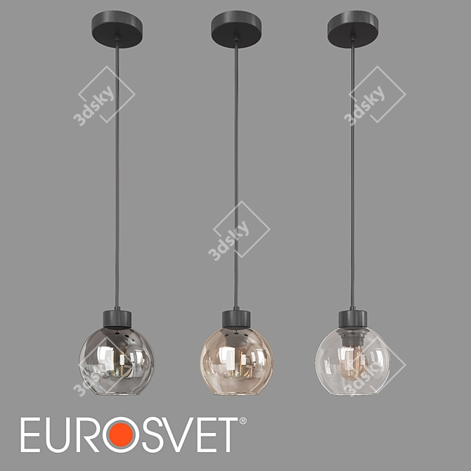 OM Pendant Lamp TK Lighting Cubus 3D model image 1