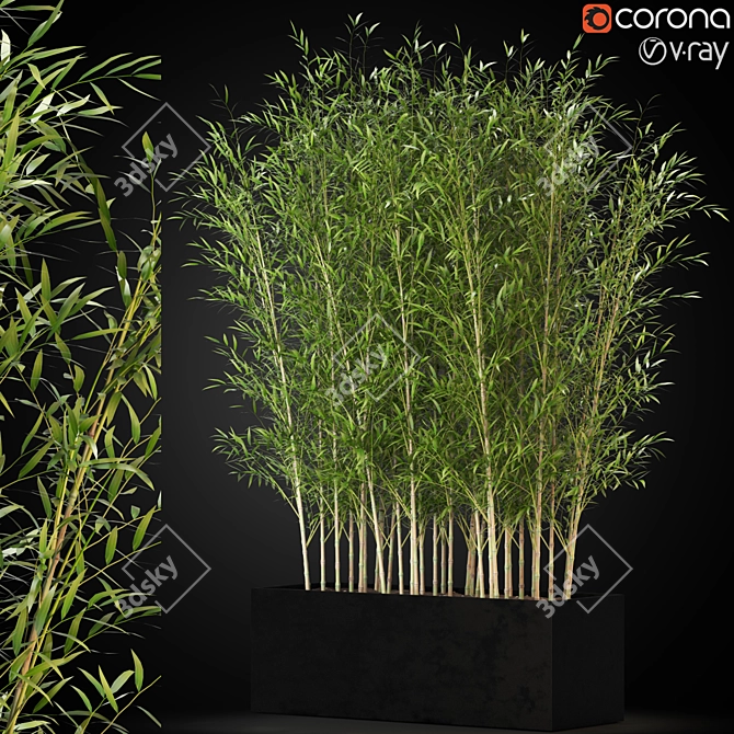 Lush Greenery: Plants Collection 271 3D model image 1
