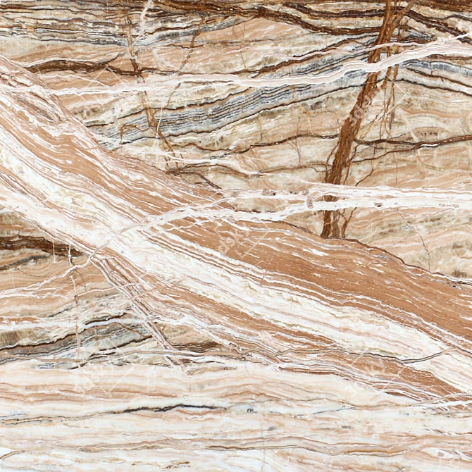 Luxury Marble Traveronix 3D model image 1