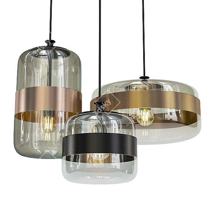 Modern Chandelier Collection 3D model image 2
