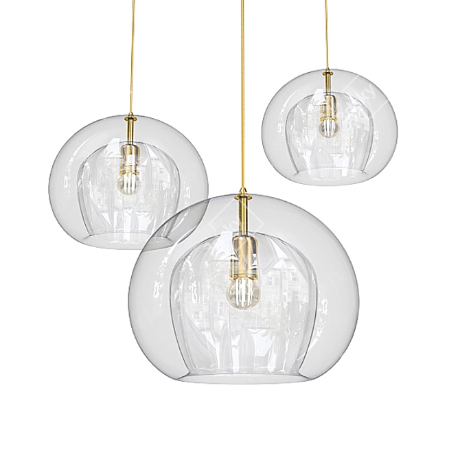 Modern Chandelier Collection 3D model image 3