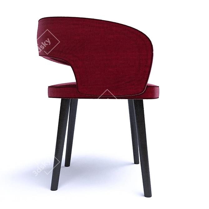 Fameg B-1523: Stylish & Compact Seating 3D model image 3