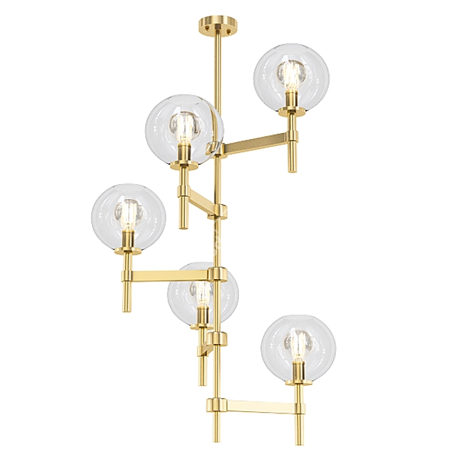 Modern Chandelier Collection 3D model image 3