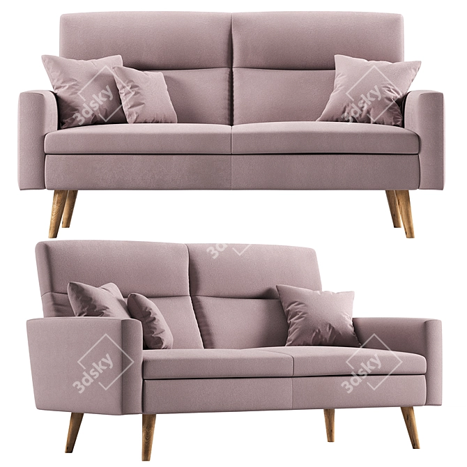 Etap Sofa Kinga 3-Seater Sofa 3D model image 1