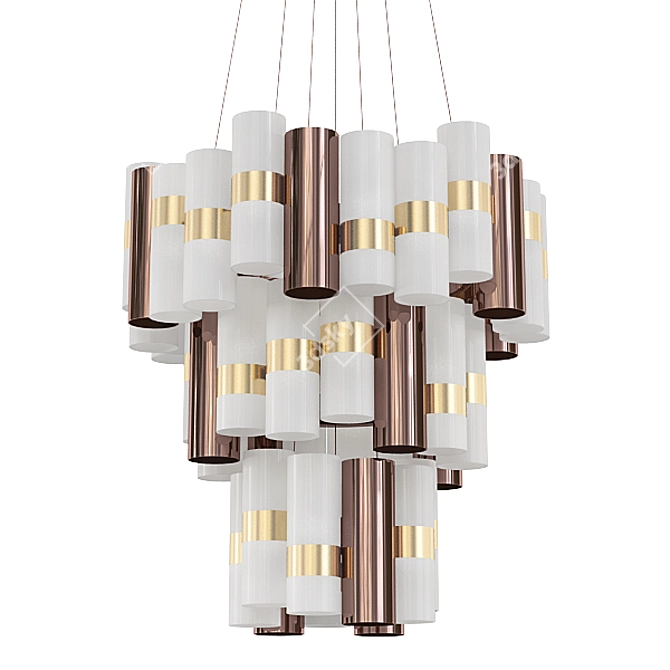 Modern Chandelier Collection 3D model image 3