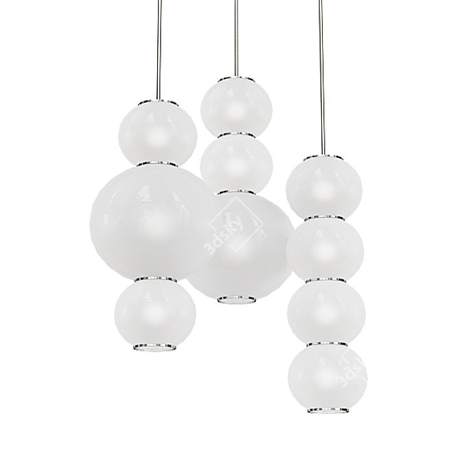 Modern Chandelier Collection 3D model image 5