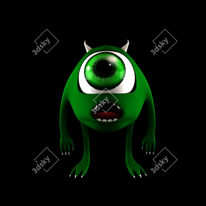 Monsters Inc. Merchandise 3D model image 1