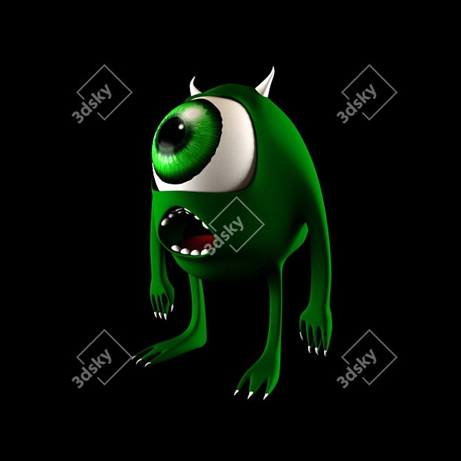 Monsters Inc. Merchandise 3D model image 3