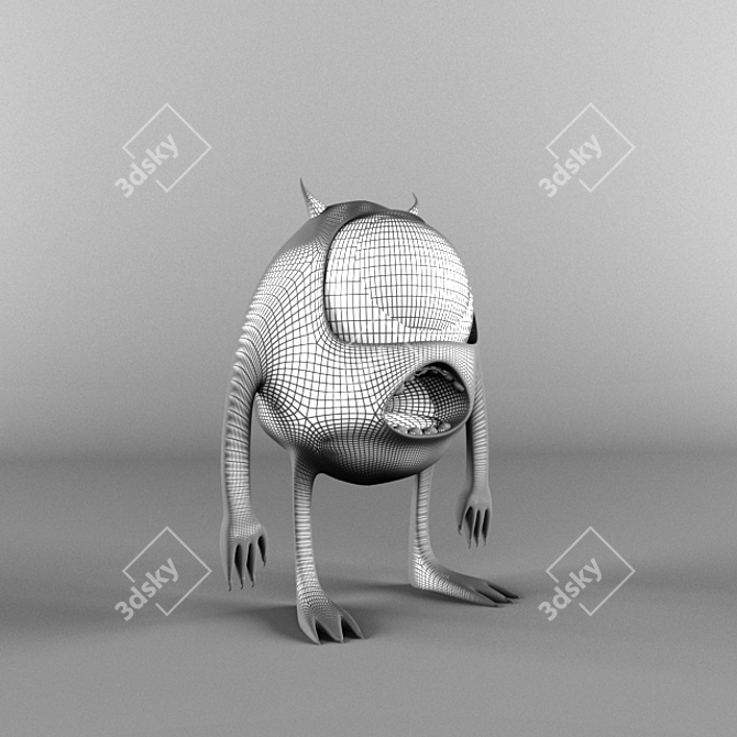 Monsters Inc. Merchandise 3D model image 8