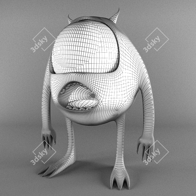 Monsters Inc. Merchandise 3D model image 11