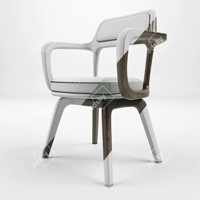 Italian Luxury: GEORGWTTI Chair 3D model image 1