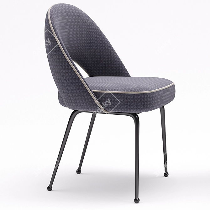 Tosconova Fifty Chair: Elegant and Versatile Seating 3D model image 2