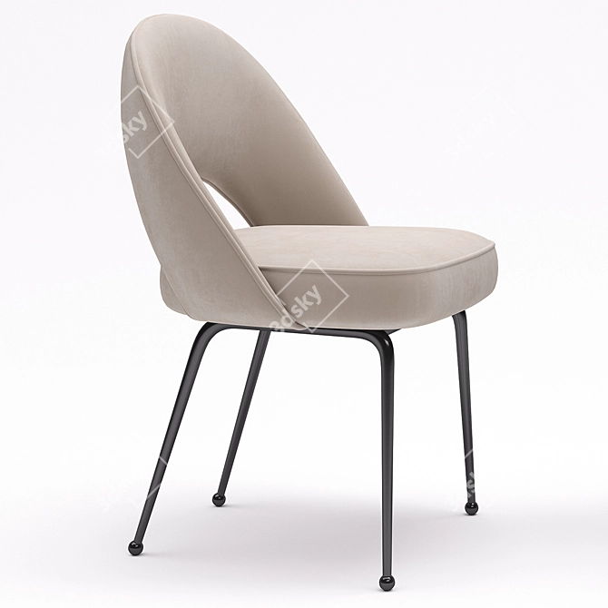 Tosconova Fifty Chair: Elegant and Versatile Seating 3D model image 4